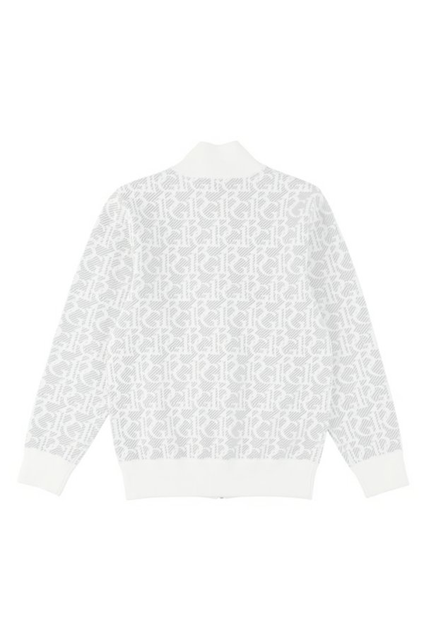 画像3:   1PIU1UGUALE3 GOLF ウノピゥウノウグァーレトレ ゴルフ（レディース） KNIT TRACK JACKET{-BEA} (3)