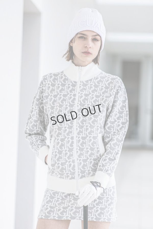 画像5: {SOLD}1PIU1UGUALE3 GOLF ウノピゥウノウグァーレトレ ゴルフ（レディース） KNIT TRACK JACKET{-BEA} (5)