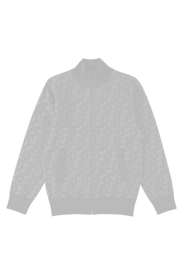 画像4:   1PIU1UGUALE3 GOLF ウノピゥウノウグァーレトレ ゴルフ（レディース） KNIT TRACK JACKET{-BEA} (4)