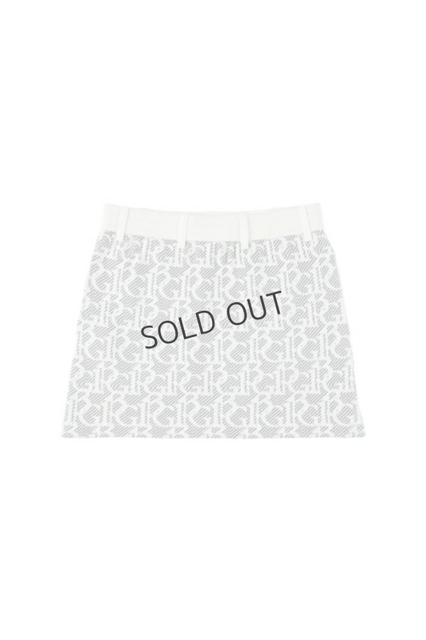画像2: {SOLD}1PIU1UGUALE3 GOLF ウノピゥウノウグァーレトレ ゴルフ（レディース） KNIT TRACK SKIRT{-BEA} (2)