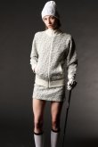 画像6: 1PIU1UGUALE3 GOLF ウノピゥウノウグァーレトレ ゴルフ（レディース） KNIT TRACK SKIRT{-BEA} (6)