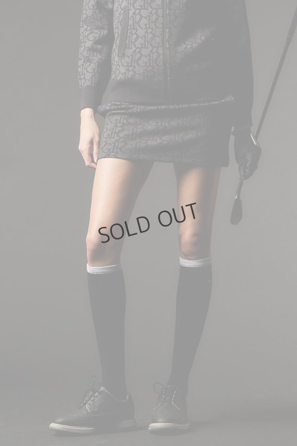 画像1: 1PIU1UGUALE3 GOLF ウノピゥウノウグァーレトレ ゴルフ（レディース） KNIT TRACK SKIRT{-BEA} (1)