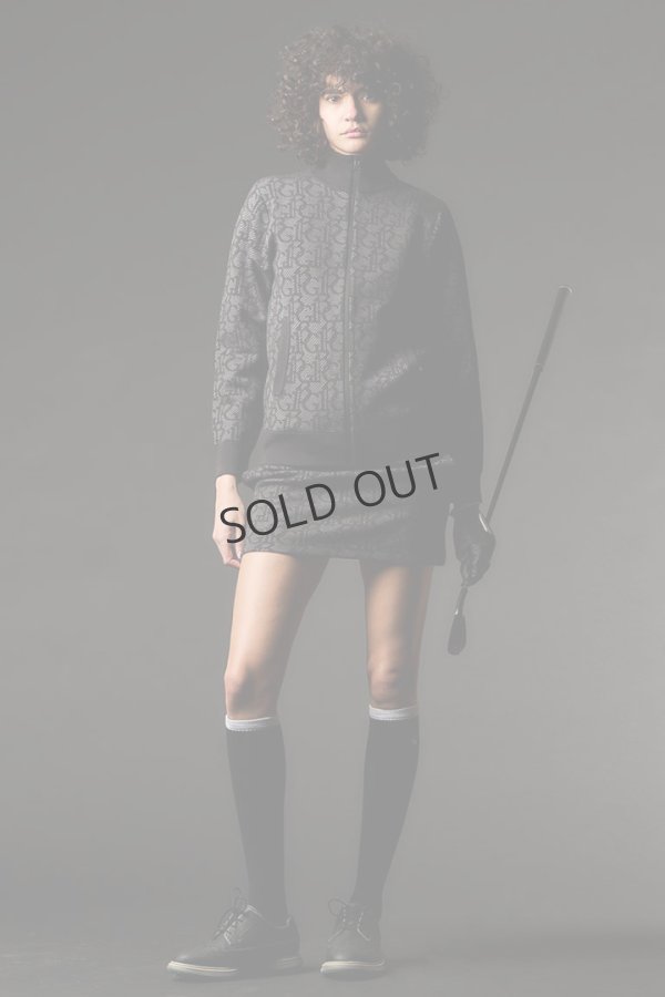 画像2: {SOLD}1PIU1UGUALE3 GOLF ウノピゥウノウグァーレトレ ゴルフ（レディース） KNIT TRACK SKIRT{-BEA} (2)