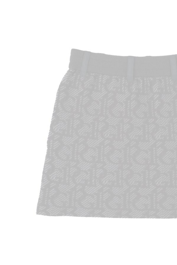 画像6:   1PIU1UGUALE3 GOLF ウノピゥウノウグァーレトレ ゴルフ（レディース） KNIT TRACK SKIRT{-BEA} (6)