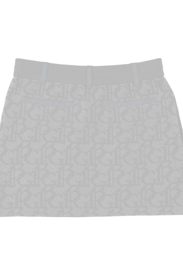 画像7:   1PIU1UGUALE3 GOLF ウノピゥウノウグァーレトレ ゴルフ（レディース） KNIT TRACK SKIRT{-BEA} (7)