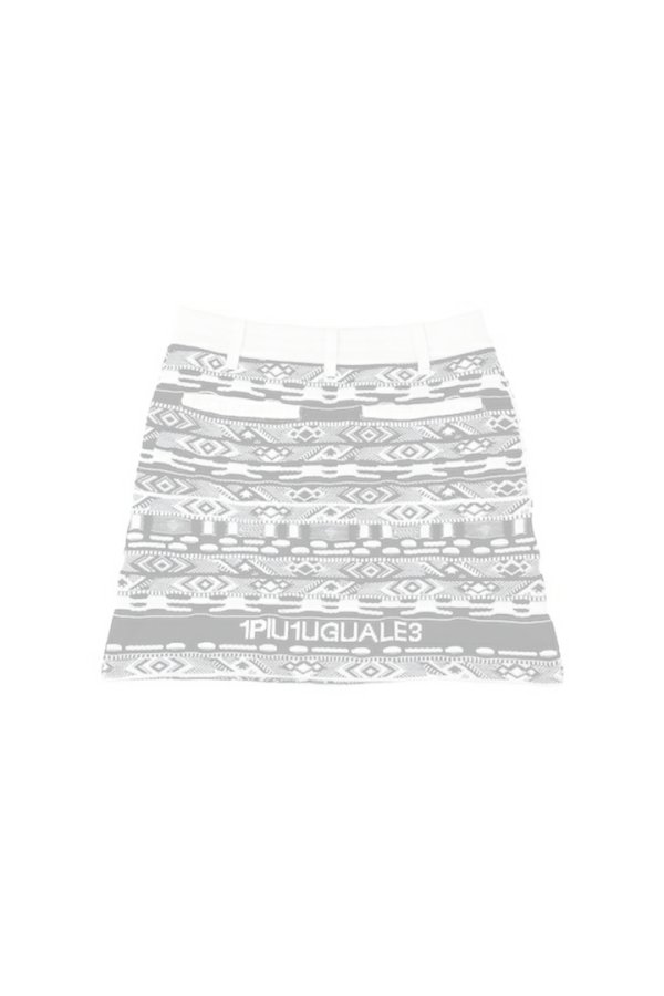 画像2:   1PIU1UGUALE3 GOLF ウノピゥウノウグァーレトレ ゴルフ（レディース） COOGI-2 SKIRT{-BEA} (2)