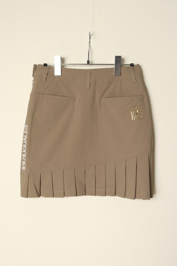画像4: 【 30%OFF セール47,300円→33,110円】 1PIU1UGUALE3 GOLF ウノピゥウノウグァーレトレ ゴルフ(レディース) BACK HEM PLEATS SKIRT{-BCS} (4)