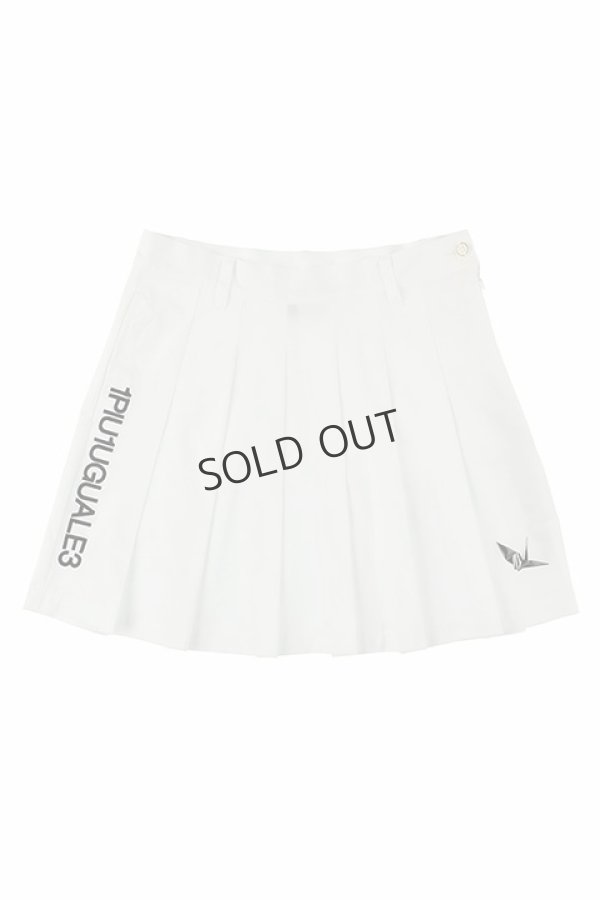 画像2: {SOLD}1PIU1UGUALE3 GOLF ウノピゥウノウグァーレトレ ゴルフ(レディース) LADIES' PLEATS SKIRT{-BDS} (2)