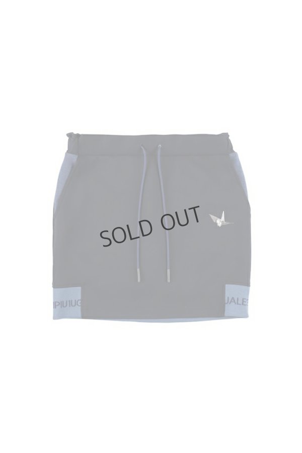 画像1: {SOLD}1PIU1UGUALE3 GOLF ウノピゥウノウグァーレトレ ゴルフ（レディース） LADIES' RIB LOGO SKIRT{-BEA} (1)