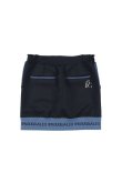 画像2: 1PIU1UGUALE3 GOLF ウノピゥウノウグァーレトレ ゴルフ(レディース) LADIES' RIB LOGO SKIRT{-BEA} (2)