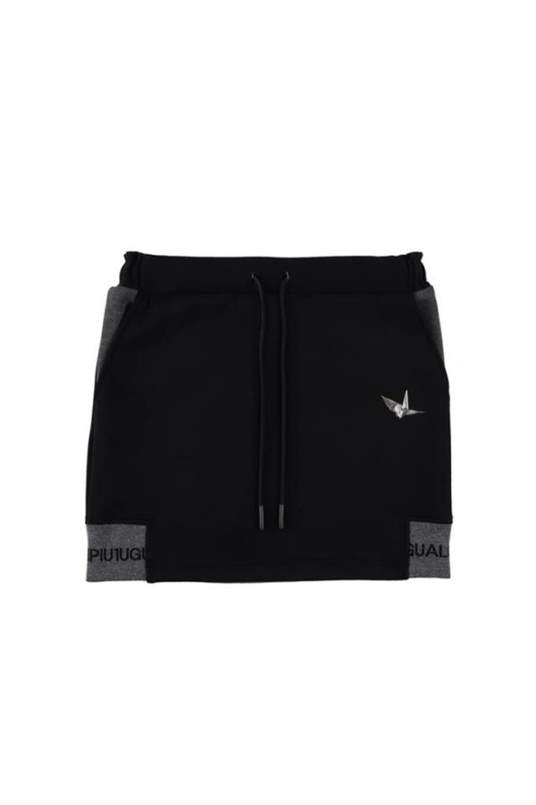 画像1: 1PIU1UGUALE3 GOLF ウノピゥウノウグァーレトレ ゴルフ(レディース) LADIES' RIB LOGO SKIRT{-BEA} (1)