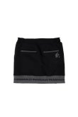 画像2: 1PIU1UGUALE3 GOLF ウノピゥウノウグァーレトレ ゴルフ(レディース) LADIES' RIB LOGO SKIRT{-BEA} (2)