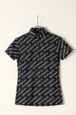 画像1: 【 ポイント10倍 】1PIU1UGUALE3 GOLF ウノピゥウノウグァーレトレ ゴルフ 113 GOLF S/S POLO DIAGONAL LOGO{GST063-POE317-9910-BBS} (1)