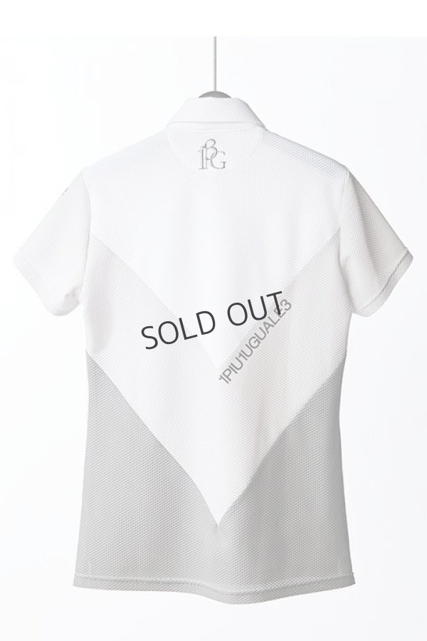 画像2: {SOLD}1PIU1UGUALE3 GOLF ウノピゥウノウグァーレトレ ゴルフ(レディース) S/S POLO VICTORY SWITCH{-BCS} (2)