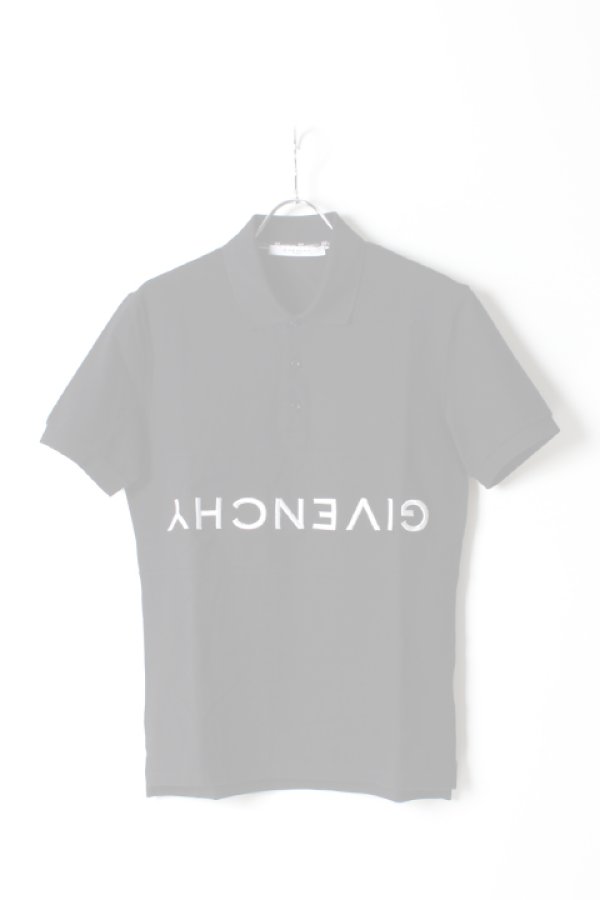 画像1:   GIVENCHY ジバンシィ リバースポロシャツ {-AHA}  :GV-1901-02-M  (1)