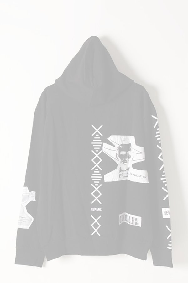画像2:  {SOLD} NEWAMS ニューアムス HOODED{-AIS} (2)