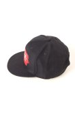 画像2: {SOLD}Haculla ハキュラ BRUSH STROKE SNAP BACK BLACK{-AIA} (2)