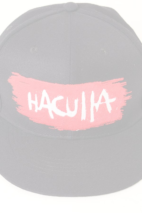 画像4:   Haculla ハキュラ BRUSH STROKE SNAP BACK BLACK{-AIA} (4)