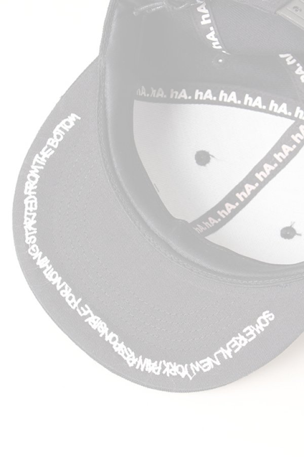 画像5:   Haculla ハキュラ BRUSH STROKE SNAP BACK BLACK{-AIA} (5)