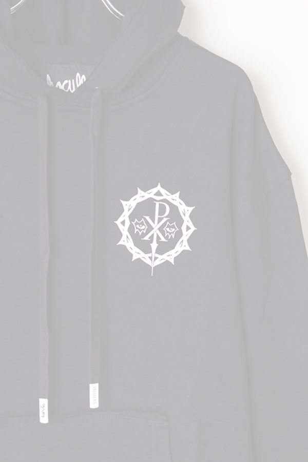 画像2:   Haculla ハキュラ POISON DROP SHOULDER HOODIE{HA02BJ-KH09-BLK-BJS} (2)