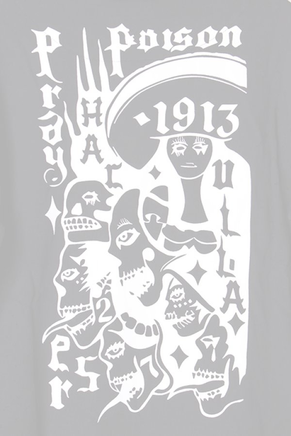 画像5:   Haculla ハキュラ POISON DROP SHOULDER HOODIE{HA02BJ-KH09-BLK-BJS} (5)