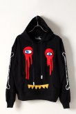 画像1: {SOLD}Haculla ハキュラ I HAVE NO LEGS SHOULDER HOODIE{HA08AI-KH27-BLK-AIA} (1)