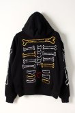 画像2: {SOLD}Haculla ハキュラ I HAVE NO LEGS SHOULDER HOODIE{HA08AI-KH27-BLK-AIA} (2)