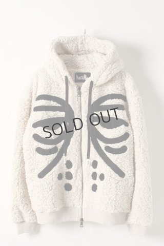 SOLD}Haculla ハキュラ MASKED DROP SHOULDER HOODIE{HA08AI-KH34-CRM 