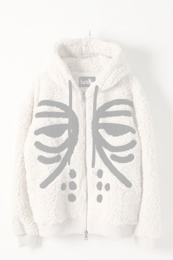 画像1:   Haculla ハキュラ MASKED DROP SHOULDER HOODIE{HA08AI-KH34-CRM-AIA} (1)