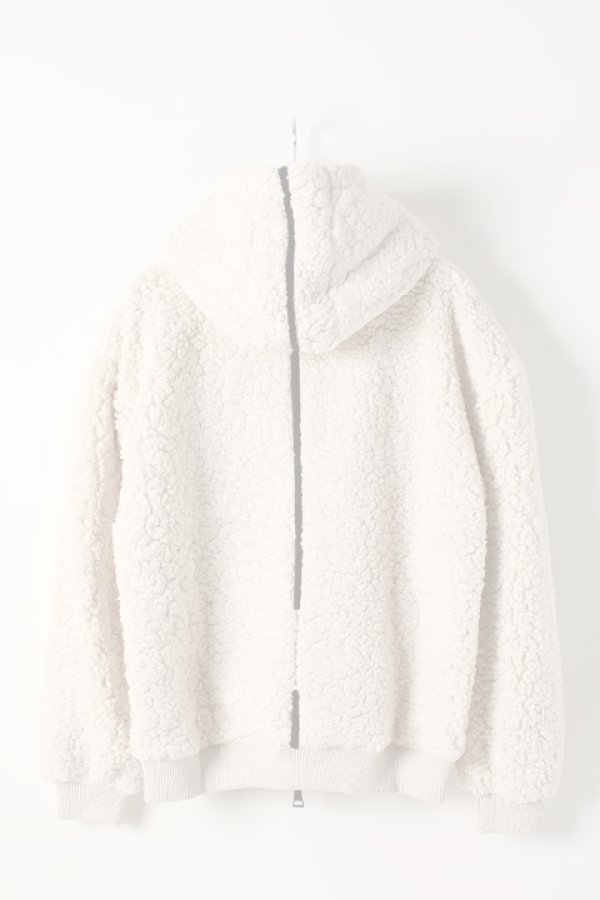 画像2:   Haculla ハキュラ MASKED DROP SHOULDER HOODIE{HA08AI-KH34-CRM-AIA} (2)