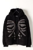 画像1: {SOLD}Haculla ハキュラ MASKED DROP SHOULDER HOODIE{HA08AI-KH35-BLK-AIA} (1)