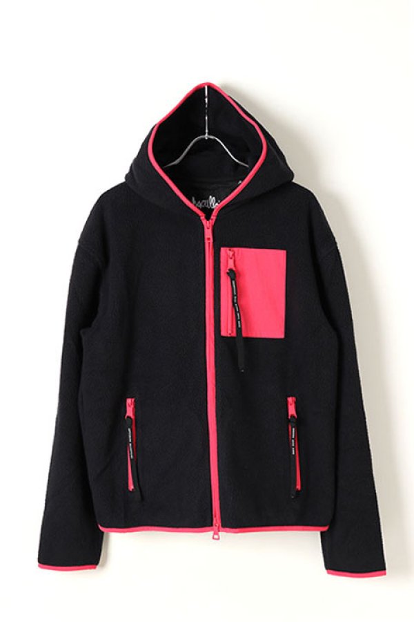 画像3: 【 50%OFF セール64,900円→32,450円】 Haculla ハキュラ FANB FLEECE ZIP UP{-BJA} (3)