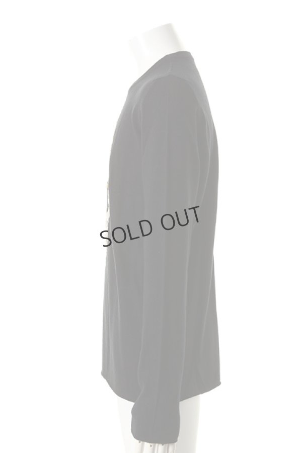 画像3: {SOLD}lucien pellat-finet ルシアン ペラフィネ CUBIST EMBROIDERY SKULL ROUND NECK{-AEA} (3)