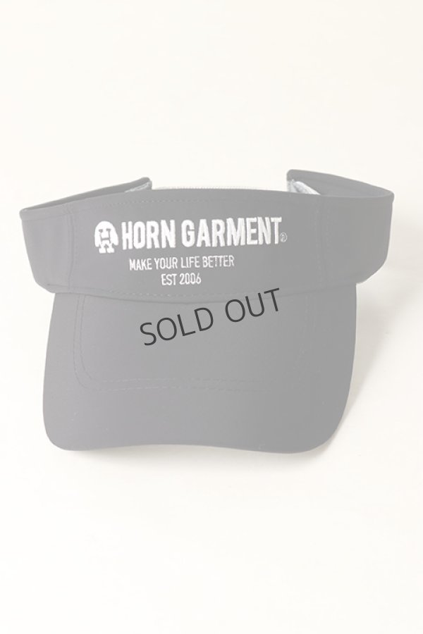 画像2: {SOLD}HORN GARMENT ホーンガーメント Visor{HCF-1C-FC02-BLK-BAA} (2)