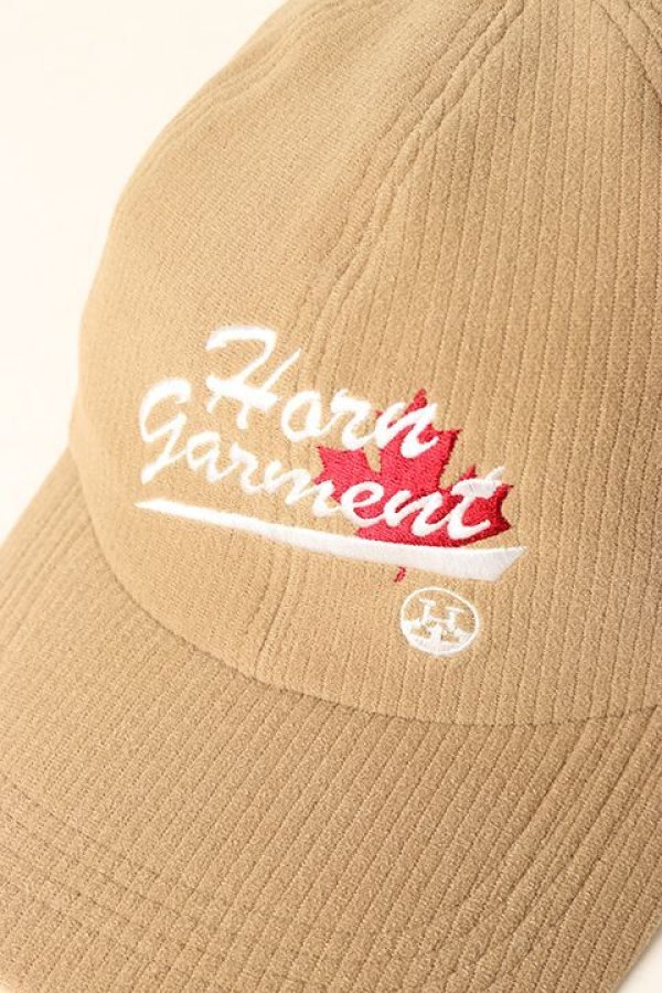 画像2: 【 40%OFF セール11,000円→6,600円】 HORN GARMENT ホーンガーメント Joint Up Maple Cap | MEN and WOMEN{HCF-1C-FC03-BEG-BAA} (2)