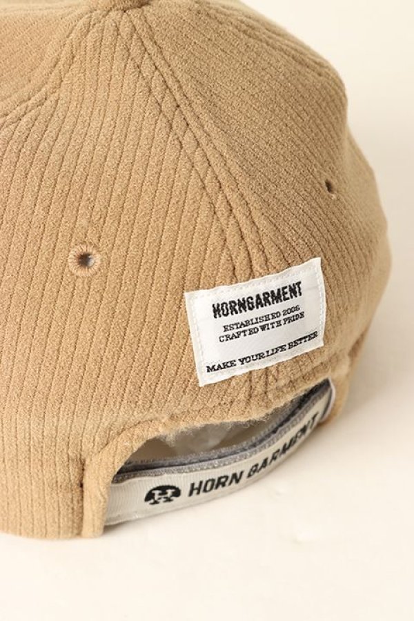 画像4: 【 40%OFF セール11,000円→6,600円】 HORN GARMENT ホーンガーメント Joint Up Maple Cap | MEN and WOMEN{HCF-1C-FC03-BEG-BAA} (4)