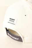 画像4: 【周年記念 24%OFF ｜11,000円→8,360円】 HORN GARMENT ホーンガーメント Joint Up Maple Cap | MEN and WOMEN{HCF-1C-FC03-WHT-BAA} (4)