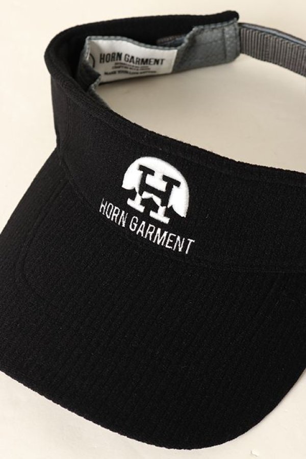 画像2: 【 40%OFF セール9,900円→5,940円】 HORN GARMENT ホーンガーメント Freedom Visor{HCF-1C-FC04-BLK-BAA} (2)