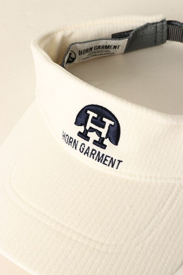 画像2: 【 40%OFF セール9,900円→5,940円】 HORN GARMENT ホーンガーメント Freedom Visor{HCF-1C-FC04-WHT-BAA} (2)