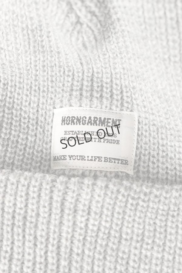 画像2: {SOLD}HORN GARMENT ホーンガーメント Freedom Beanie | MEN and WOMEN{HCF-1C-FC12-GRY-BAA} (2)
