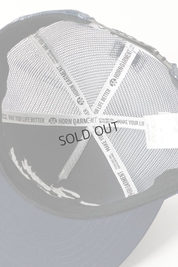 画像5: {SOLD}HORN GARMENT ホーンガーメント Cap{HCF-2A-FC05-NVY-BBS} (5)