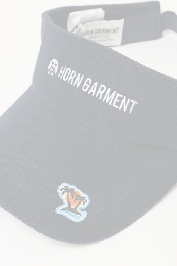 画像2:   HORN GARMENT ホーンガーメント Freedom Pile Visor | MEN and WOMEN{HCF-2A-FC08-NVY-BBS} (2)