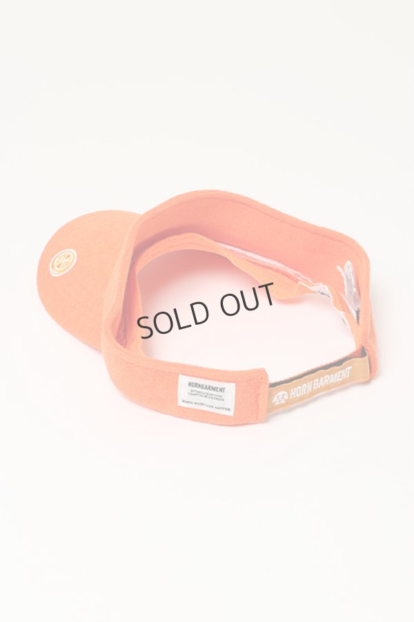 画像4: {SOLD}HORN GARMENT ホーンガーメント Freedom Pile Visor | MEN and WOMEN{HCF-2A-FC08-ORG-BBS} (4)