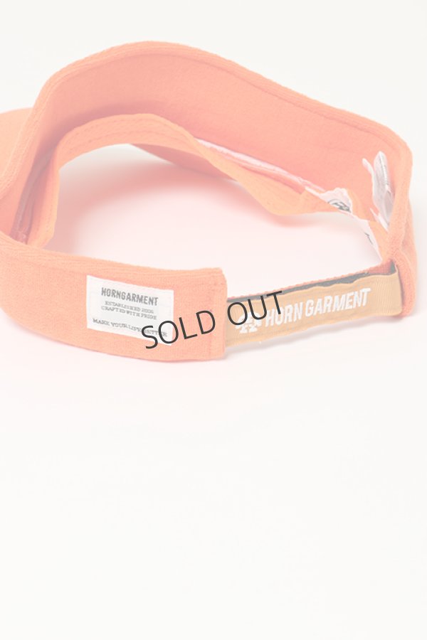 画像5: {SOLD}HORN GARMENT ホーンガーメント Freedom Pile Visor | MEN and WOMEN{HCF-2A-FC08-ORG-BBS} (5)