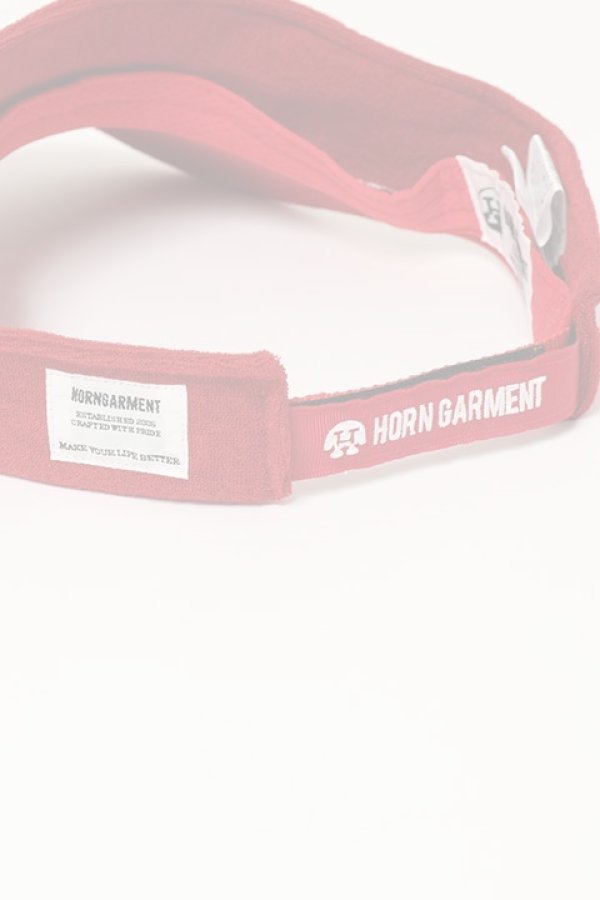 画像5:   HORN GARMENT ホーンガーメント Freedom Pile Visor | MEN and WOMEN{HCF-2A-FC08-RED-BBS} (5)