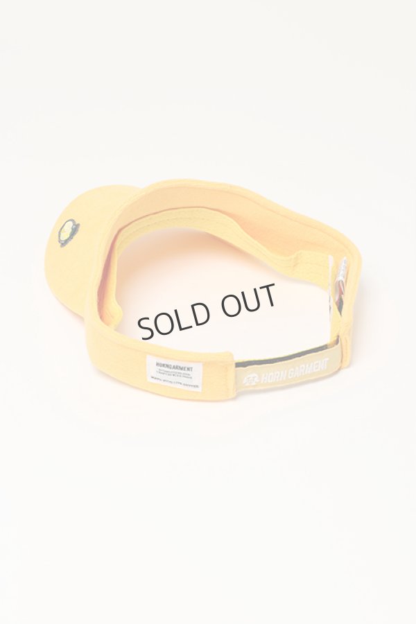 画像4: {SOLD}HORN GARMENT ホーンガーメント Freedom Pile Visor | MEN and WOMEN{HCF-2A-FC08-YEL-BBS} (4)