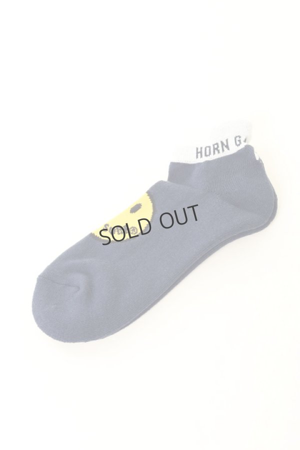 画像1: {SOLD}HORN GARMENT ホーンガーメント Happy Surf Socks【MEN and WOMEN】{HCF-2A-FS01-NVY-BBS} (1)