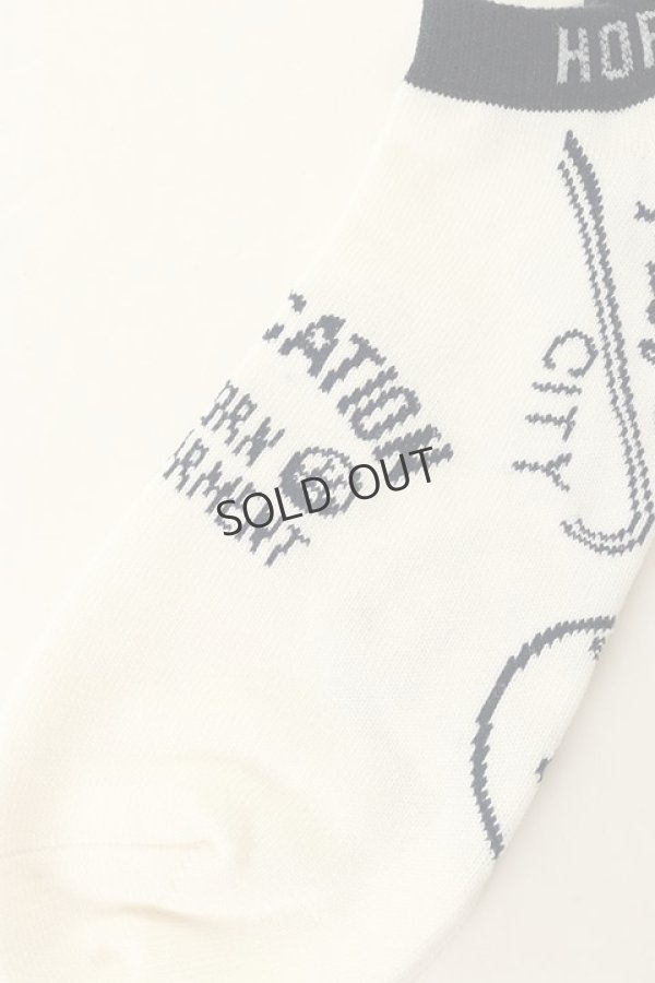 画像3: {SOLD}HORN GARMENT ホーンガーメント Archive Uncle Socks【MEN and WOMEN】{HCF-2A-FS05-WHT-BBS} (3)