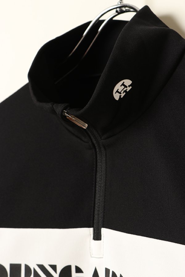 画像2: 【 40%OFF セール24,200円→14,520円】 HORN GARMENT ホーンガーメント Trans 1/4 ZipTop | MEN{-BBA} (2)