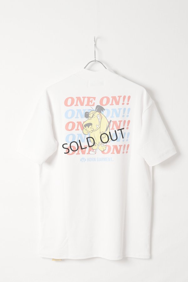 画像1: {SOLD}HORN GARMENT ホーンガーメント One On Wacky TEE | MEN{-BES} (1)
